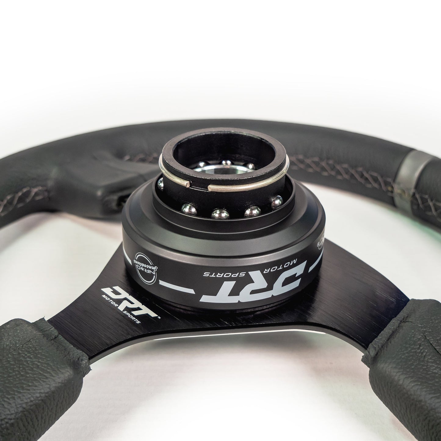 DRT Motorsports Universal 6-Bolt Quick Release Steering Wheel Adapter