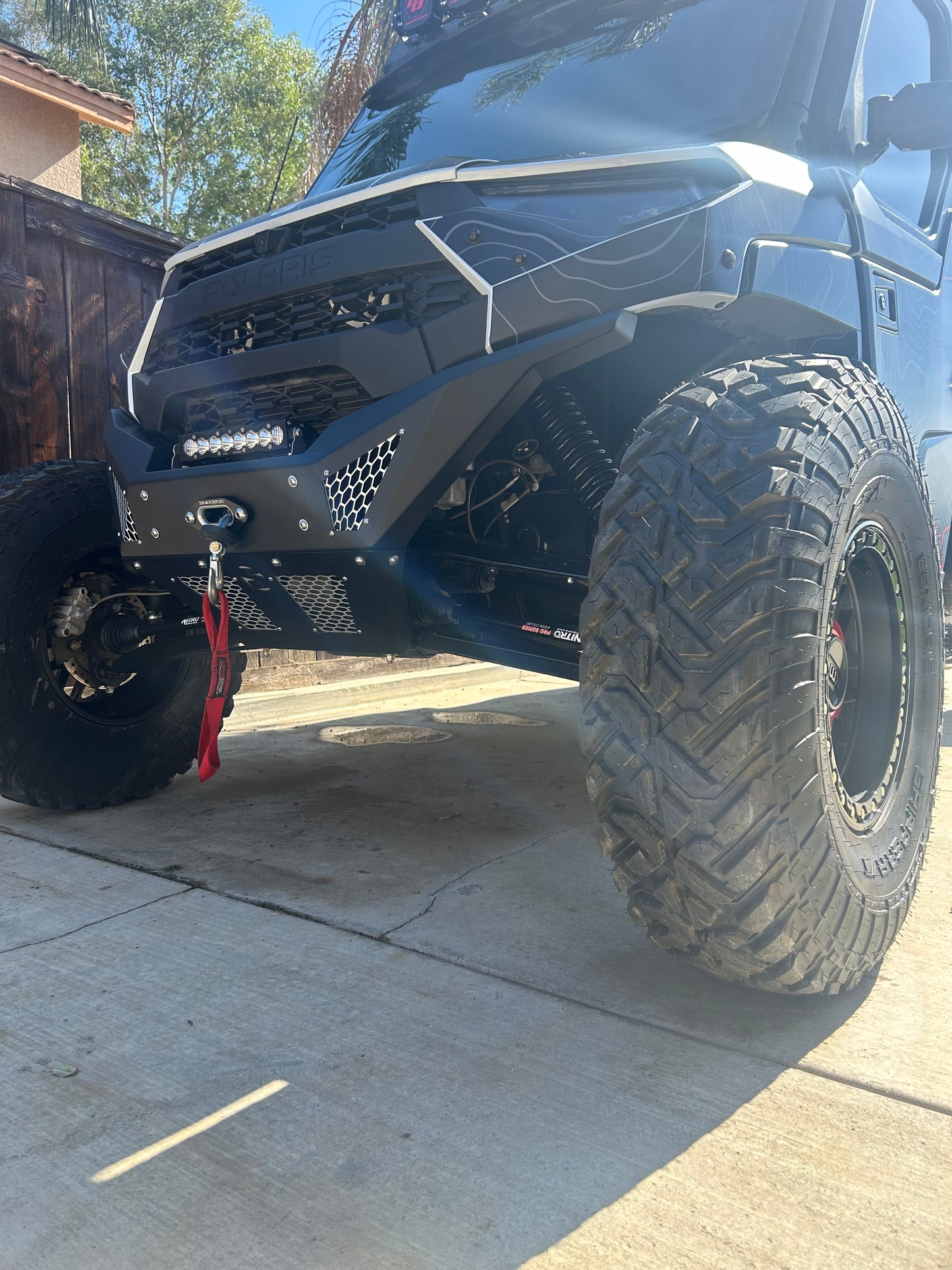 Polaris Ranger XP1000 X-Plorer Series Front Bumper and Winch Mount