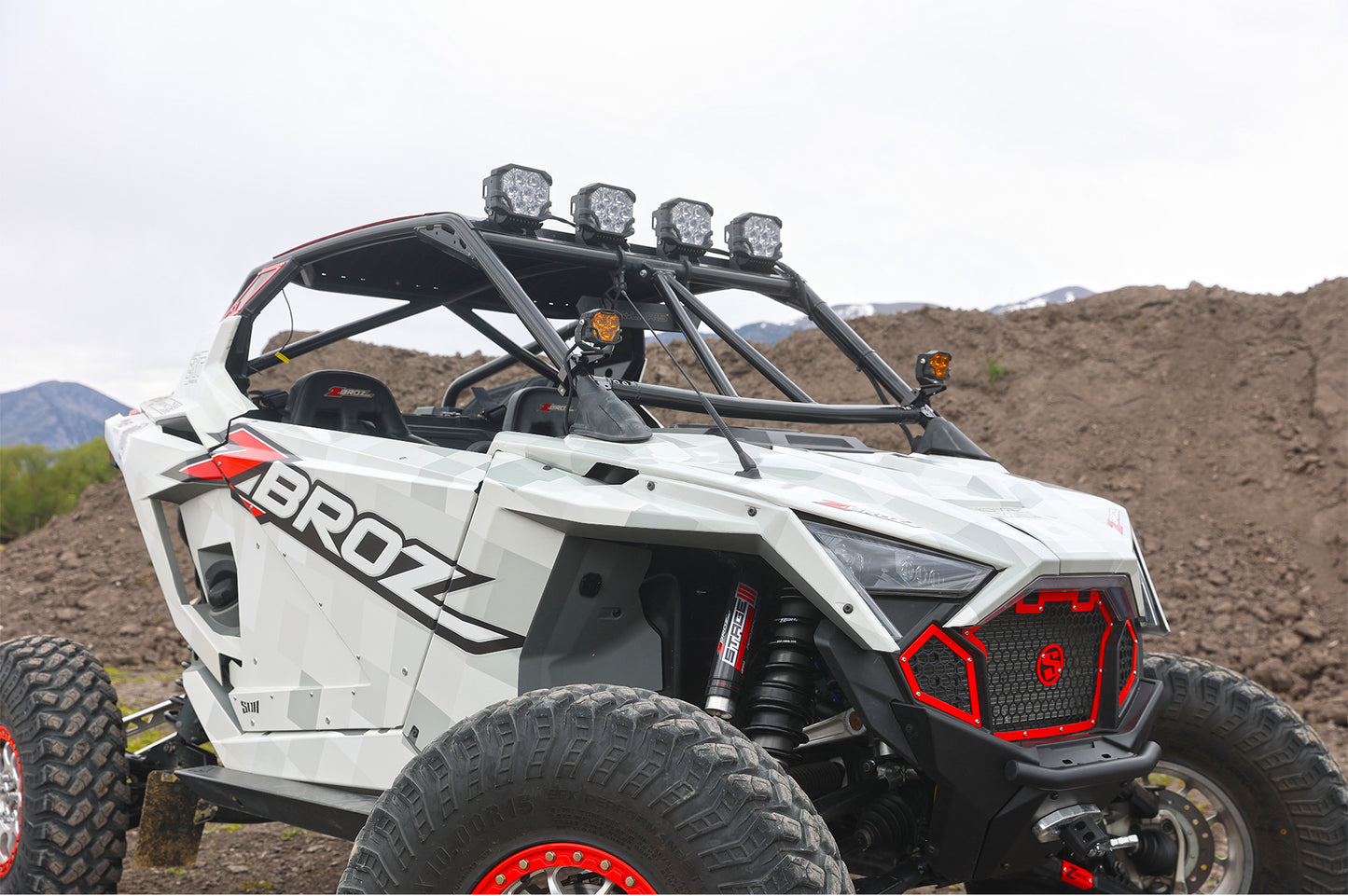 ZBROZ 1.50"-2.0" TUBE LIGHT/ACC. MOUNT