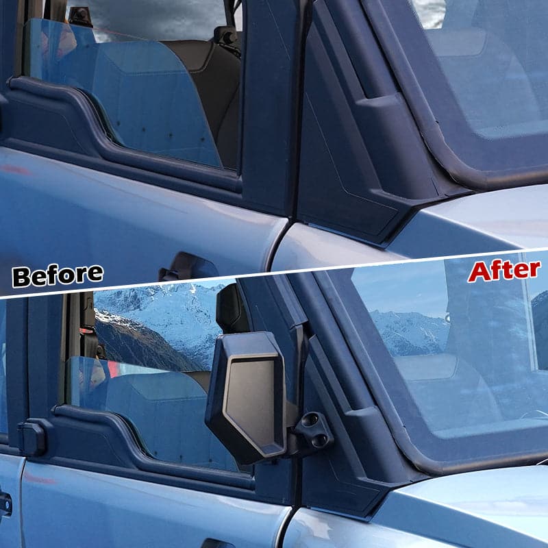 Pillar Side Mirrors for Polaris Ranger XD 1500 2024-2025