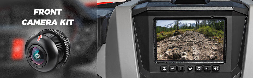 720P HD Front Camera For Polaris Ride command