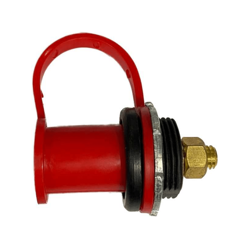 Battery Terminal Relocation Kit AJK Offroad red part closed lid