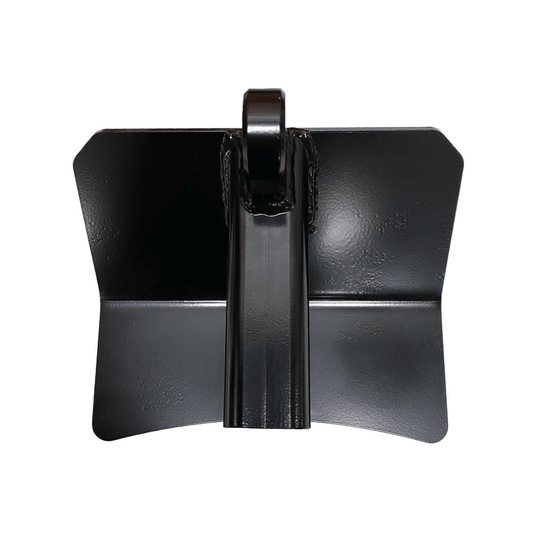 Hitch Skid with Recovery Point Short by AJK Offroad Top Down Angle View