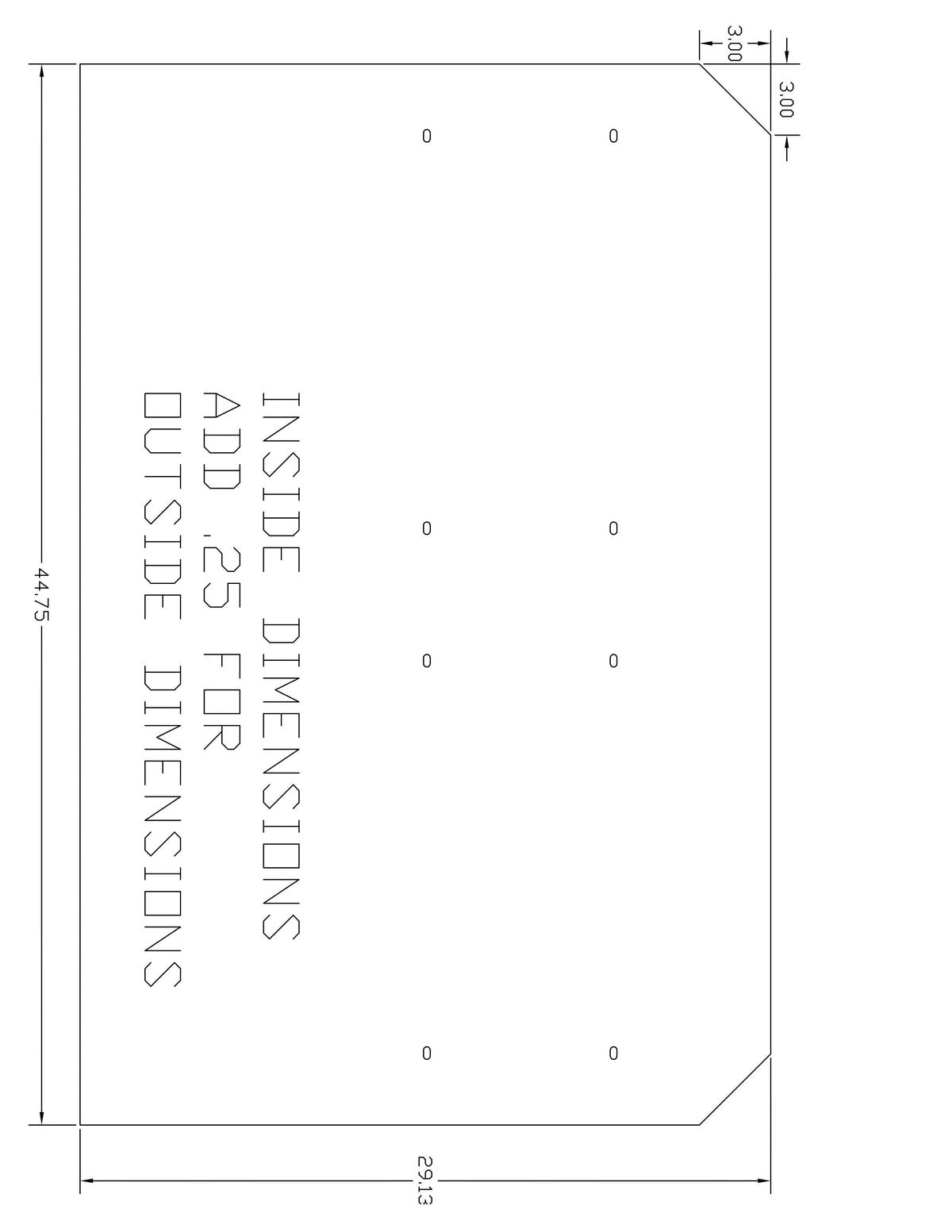 Dimension Markup for Polaris Bed by AJK Offroad