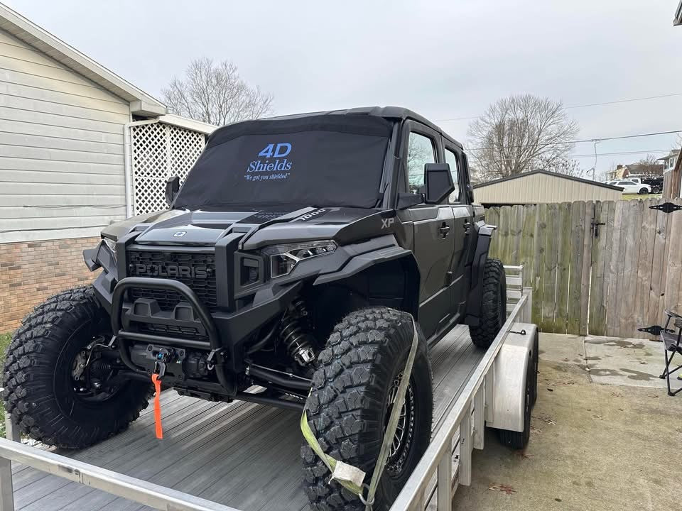 Polaris Xpedition windshield cover
