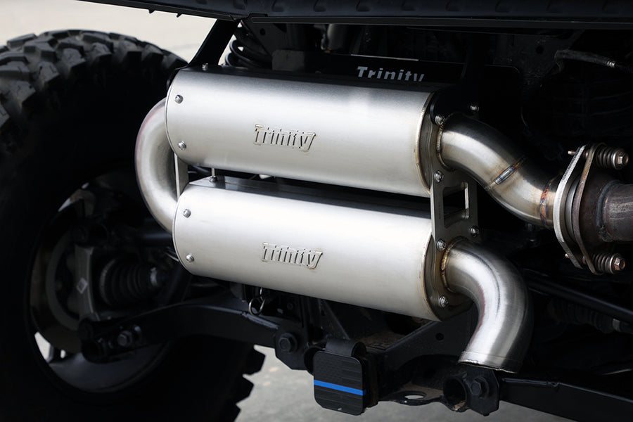 POLARIS XPEDITION QUIET DUAL MUFFLER EXHAUST - SLIP ON