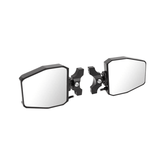 LED Side Mirrors from AJK Offroad by Metra Powersports Close Up of Just the Mirrors