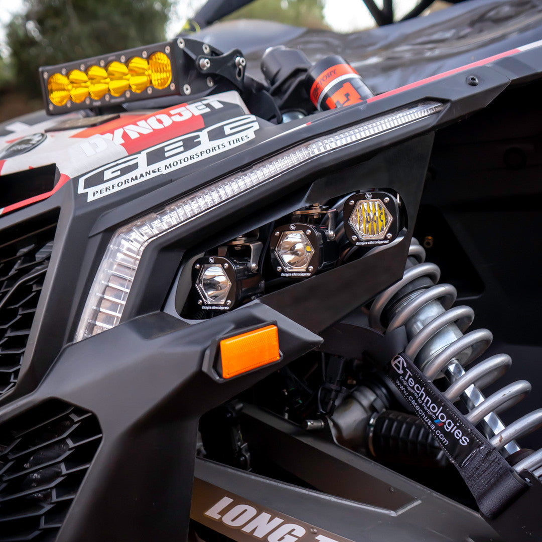 Can-Am S1 Triple LED Headlight Kit - Can-Am Maverick X3