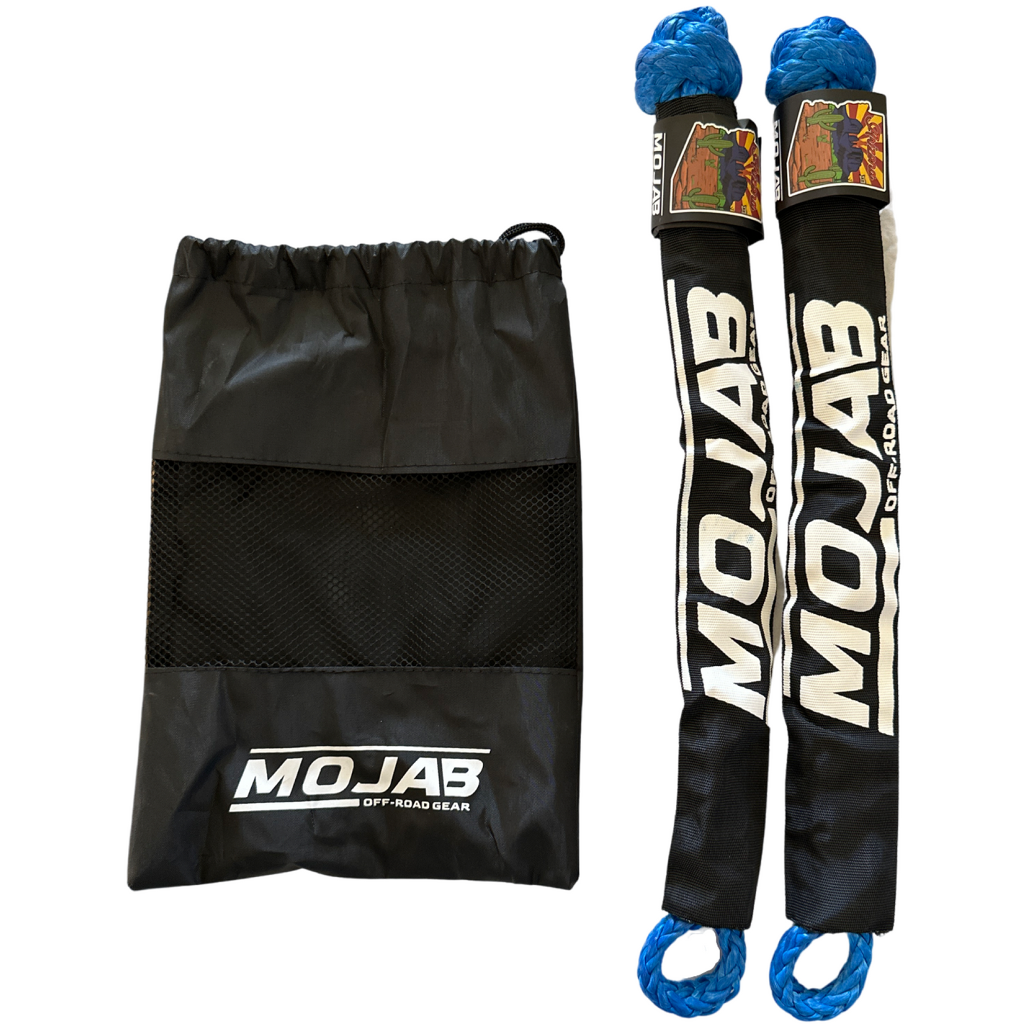 Soft Shackle 3/8'' x 19'' with sleeve and bag (Set of 2 Shackles).
