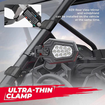Lighted Side Rear View Mirror- pair