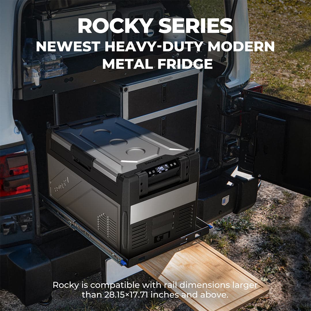 Rocky 41QT Dual Zone 12V Portable Fridge