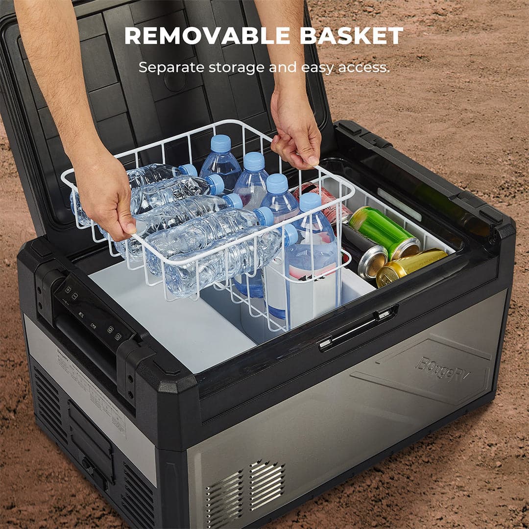 Rocky 41QT Dual Zone 12V Portable Fridge