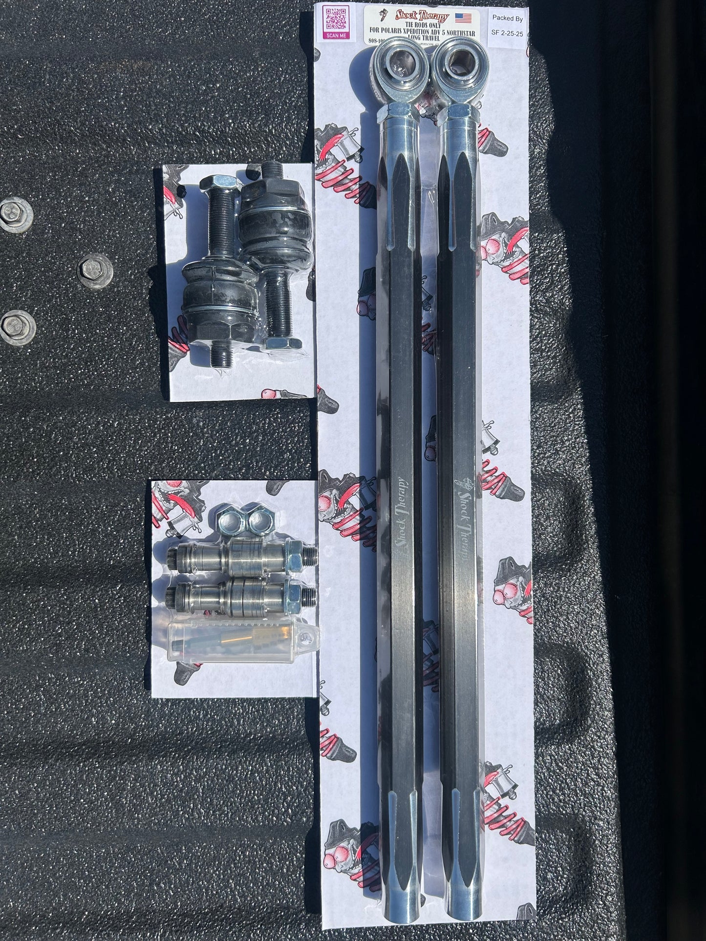 Xpedition Long Travel Ultimate Tie Rod Kit with BSD Pin Kit