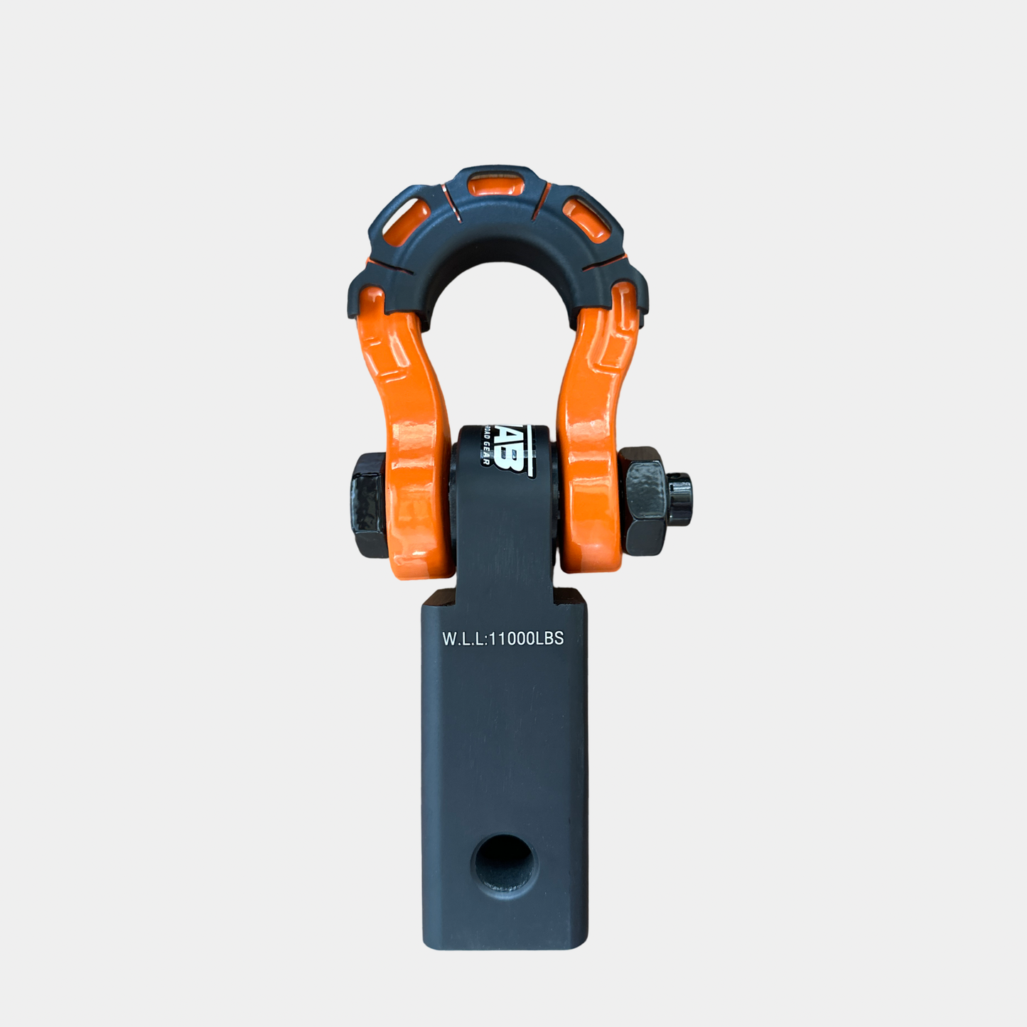 2'' Aluminum Hitch Receiver with Steel D-Shackle (LIFETIME WARRANTY)