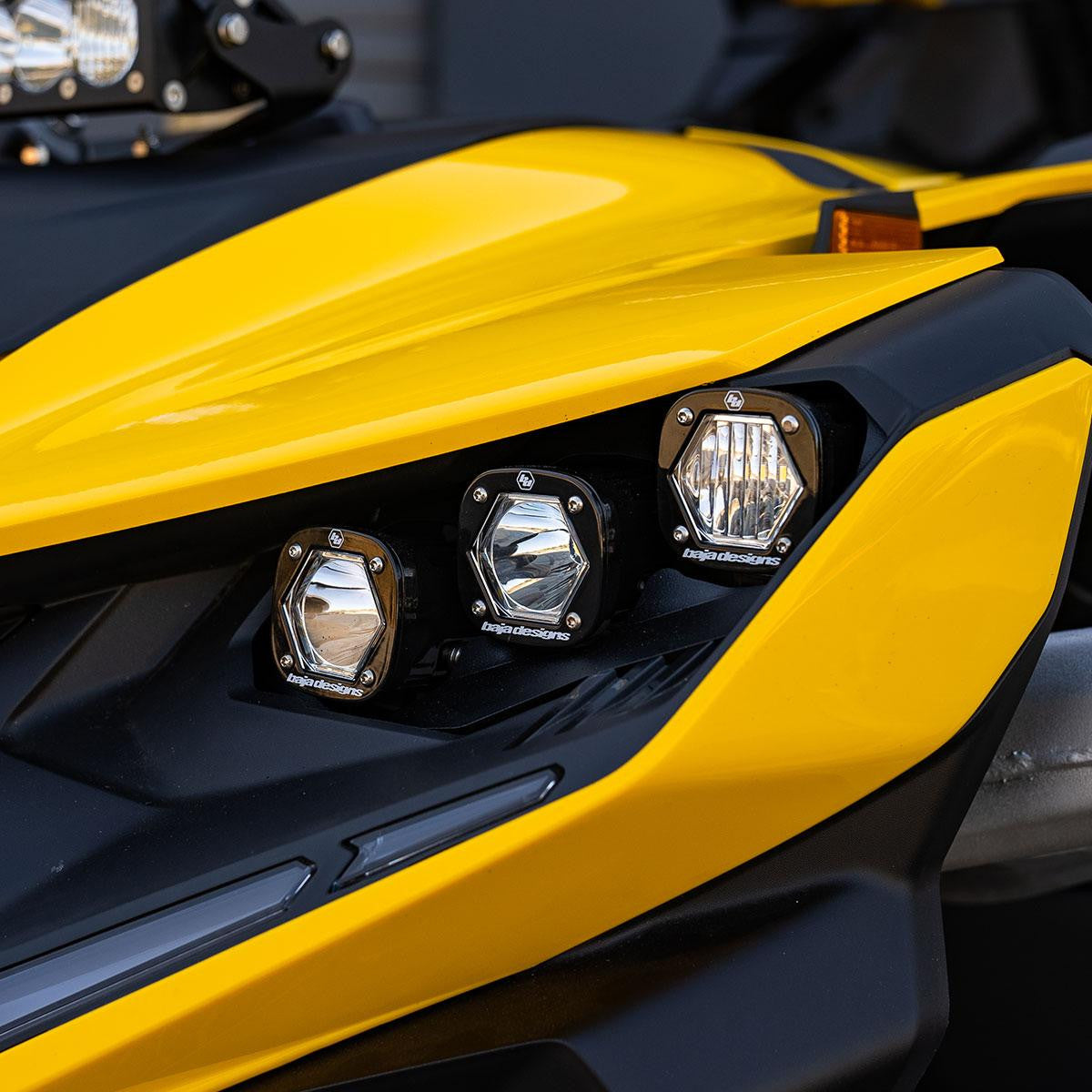 Can-Am Maverick R Triple S1 Headlight Kit - Can-Am Maverick R 2024-2025