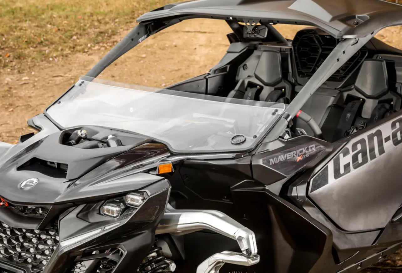 CAN-AM MAVERICK R SCRATCH-RESISTANT HALF WINDSHIELD