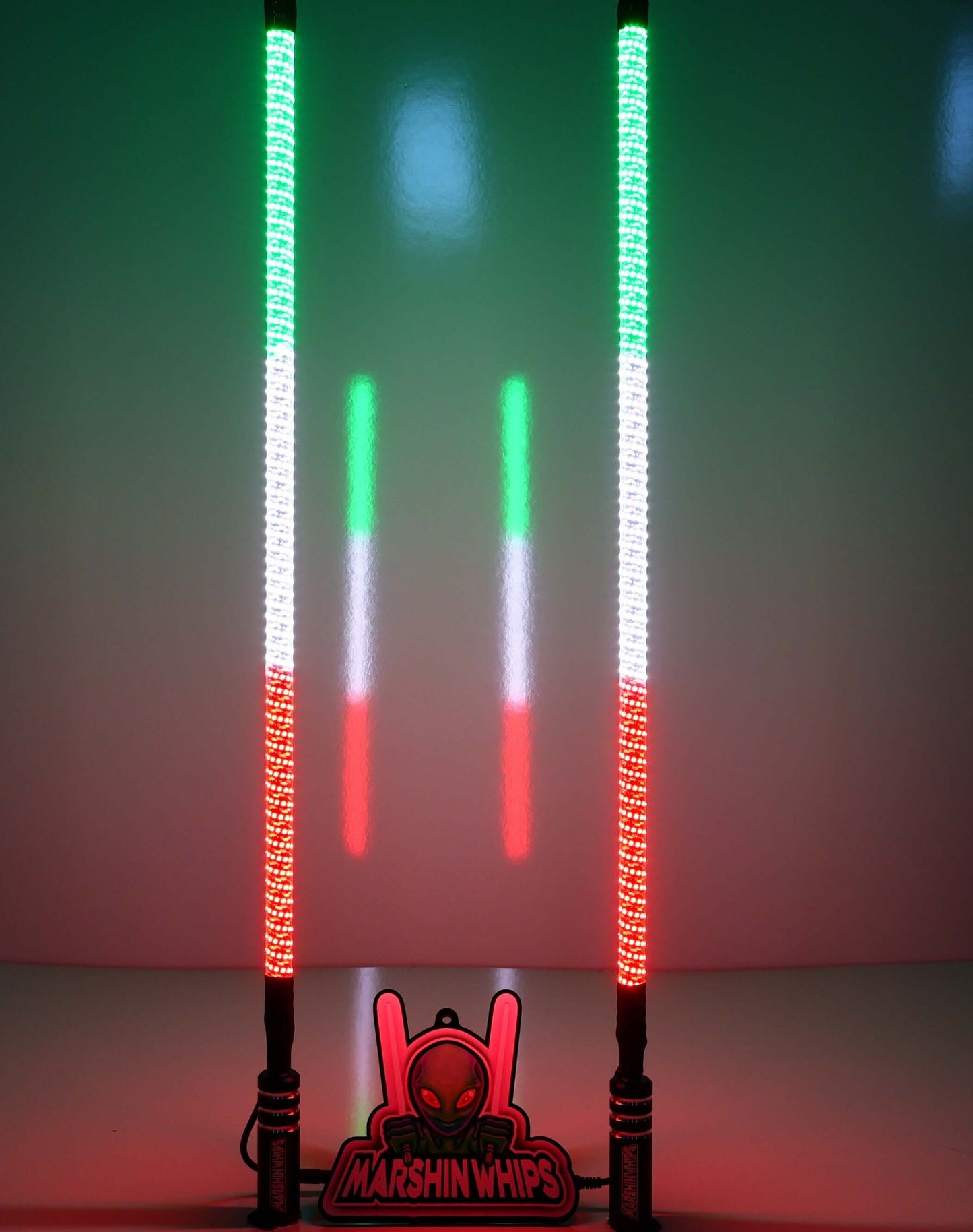 V2 Black Out LED Whip Set: The Ultimate Stealth