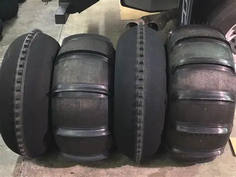 Skat-Trak Talon 7/8" Paddle Tire Set W/ Front Mohawk tire