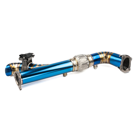 RPM Polaris RZR TITANIUM E-Valve 3" Electronic Dump Valve Exhaust - XPT, Pro XP, Turbo R, Turbo S