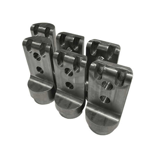 SET of 6 Polaris RZR 1000 Weld in roll cage bungs / connectors AJK Offroad