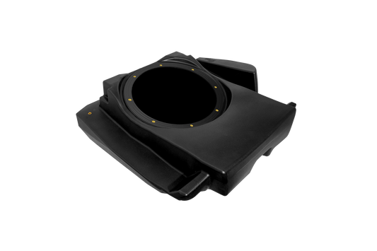Can-Am® Maverick R 10" Front Passenger Subwoofer Enclosure (4-SEAT MODELS) – Unloaded | UTVS-R-ENC-PASS-4F