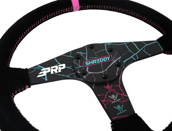 CRACKED STEERING WHEEL // SHREDDY