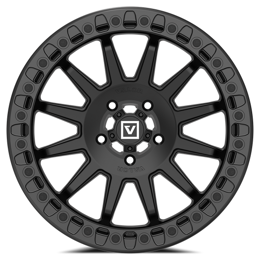 V09 Satin Black UTV Beadlock - Valor Offroad
