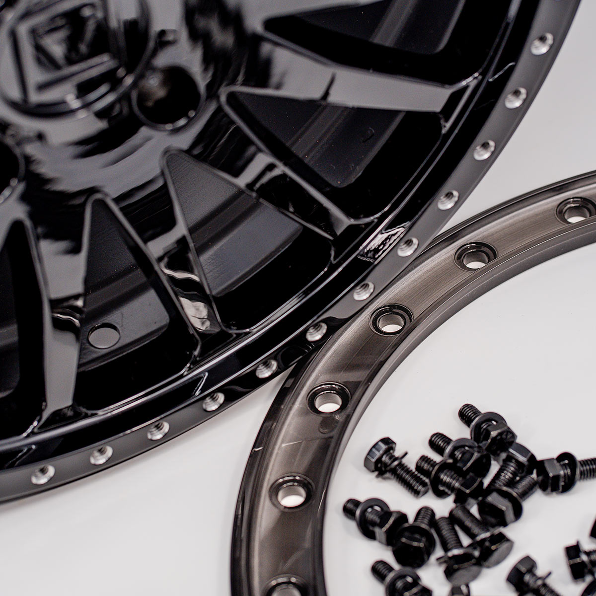 V06 Satin Black UTV Beadlock - Valor Offroad