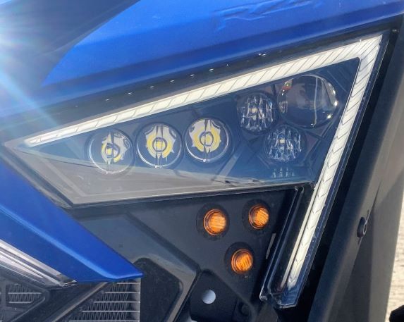 RZR Pro Headlights with Harness