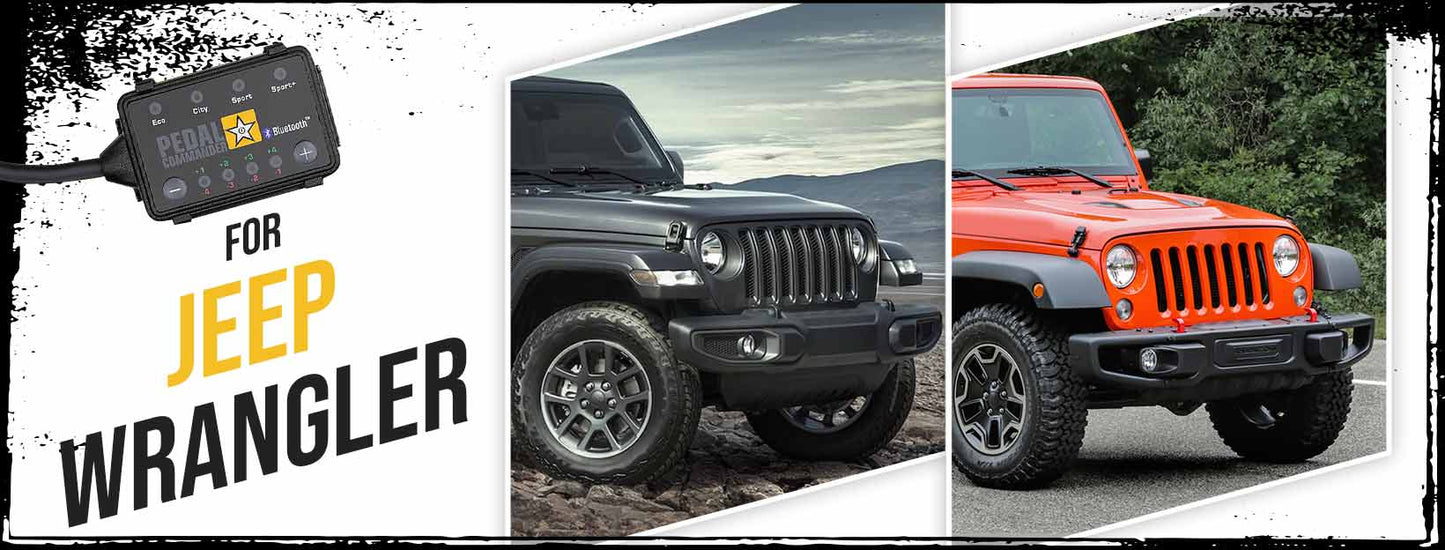 Pedal Commander for Jeep Wrangler JK and JL