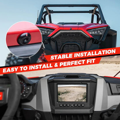 720P HD Front Camera For Polaris Ride command