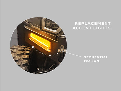 Ranger 1500 auxiliary light turn signal kit