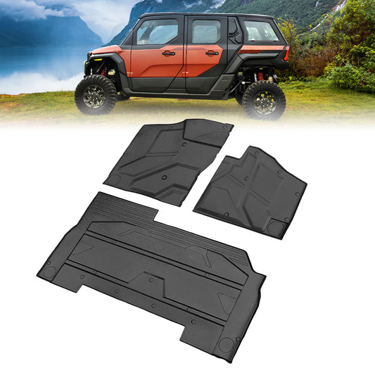 Front and Rear TPE Floor Mat for Polaris Xpedition XP 5/ADV 5 2024+