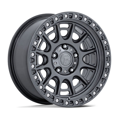Fuel Cycle 15" Wheels Gunmetal with 32" MotoCrusher Tires MOUNTED SET