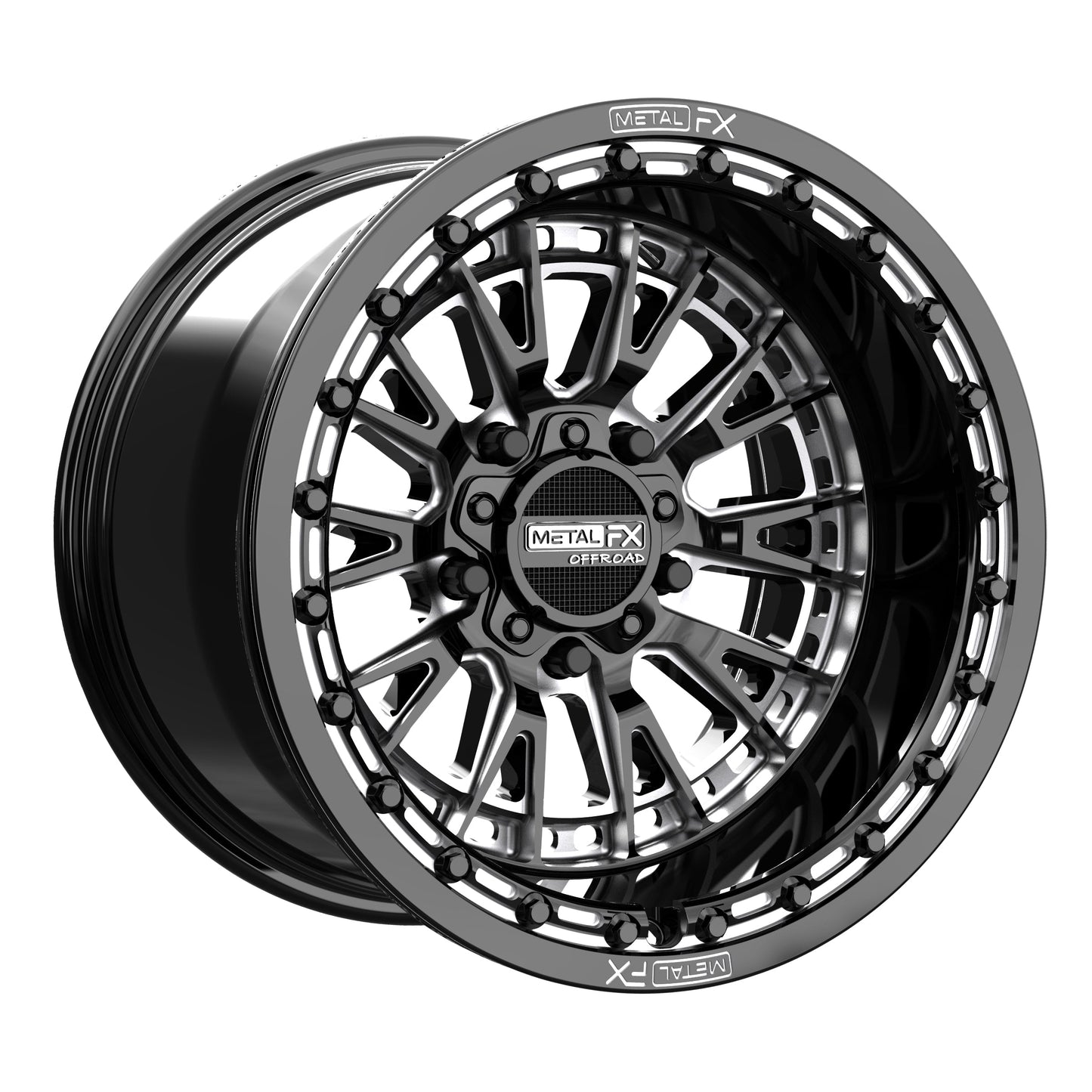 Slayer R Beadlock | Gloss Black Contrast Cut