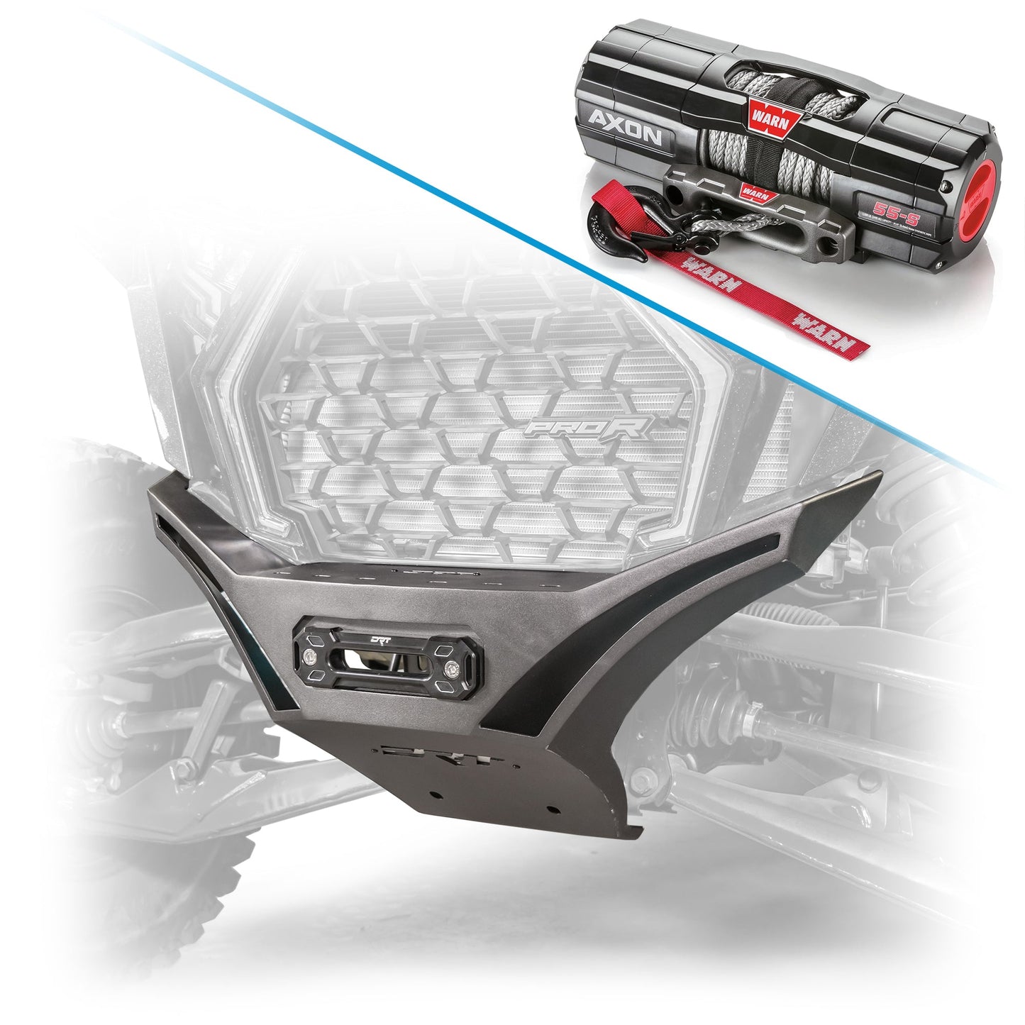 DRT Polaris RZR Pro XP 2020+ V2.0 Front Winch Bumper