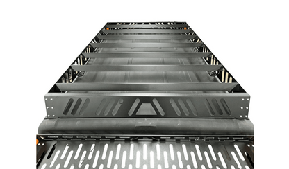 Polaris Xpedition Roof Rack by AJK Offroad Back Top Down Angle View