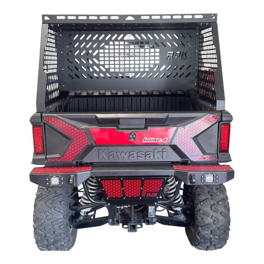 Kawasaki Ridge Bed Rack with Enclosure