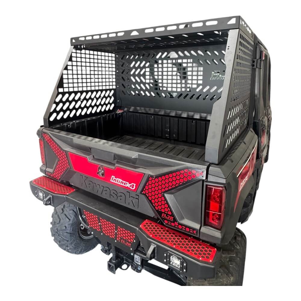 Kawasaki Ridge Bed Rack with Enclosure