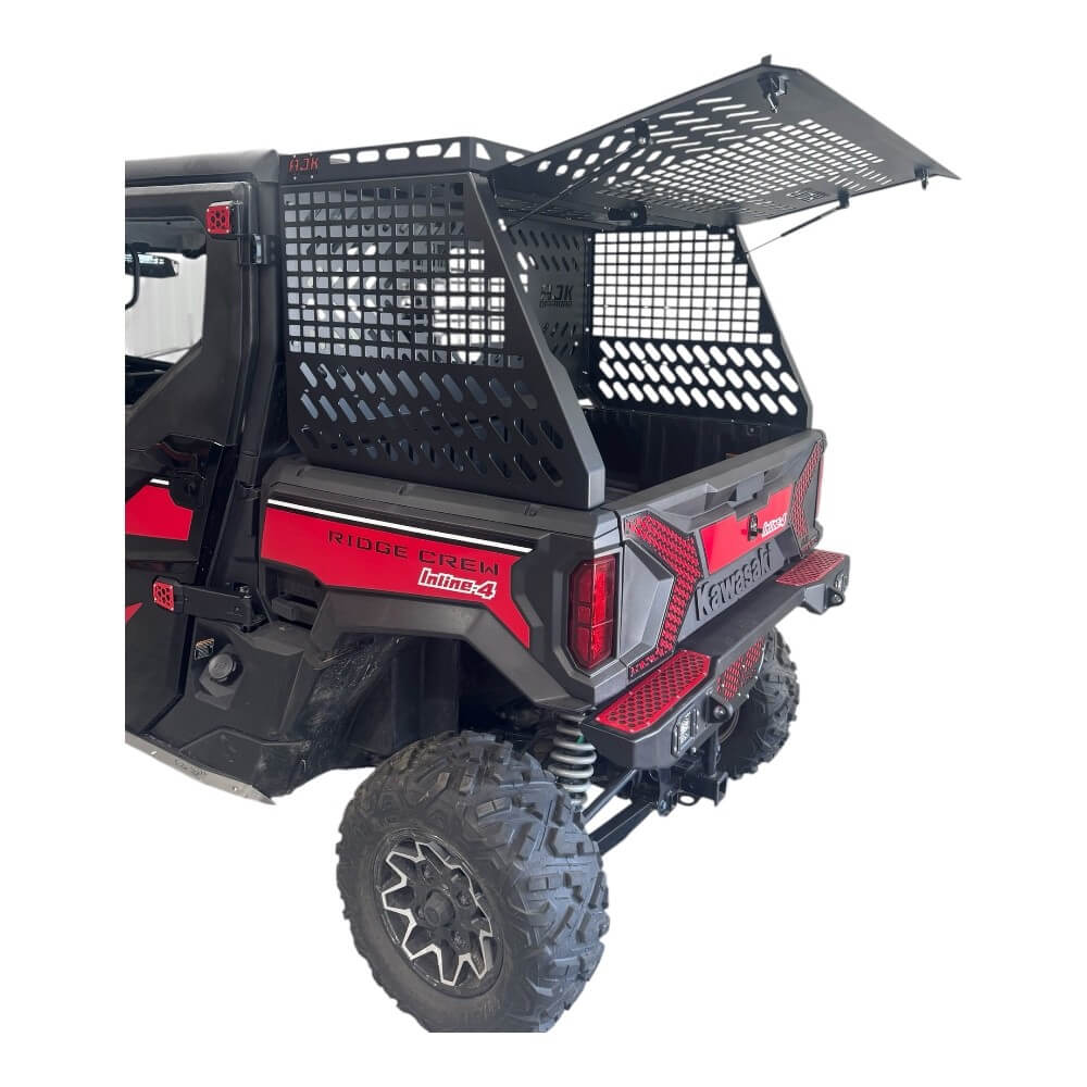 Kawasaki Ridge Bed Rack with Enclosure