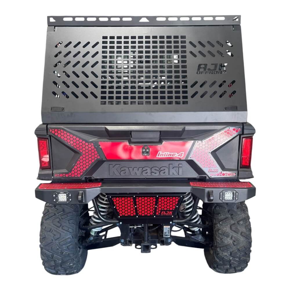 Kawasaki Ridge Bed Rack with Enclosure