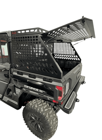 CF Moto UForce U10 Tall Bed Rack with Enclosure