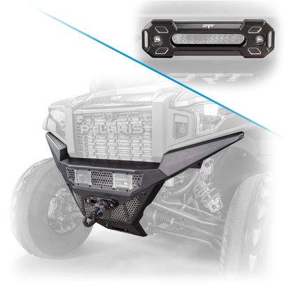 Three quarter view highlighting front bumper fitment on Xpedition