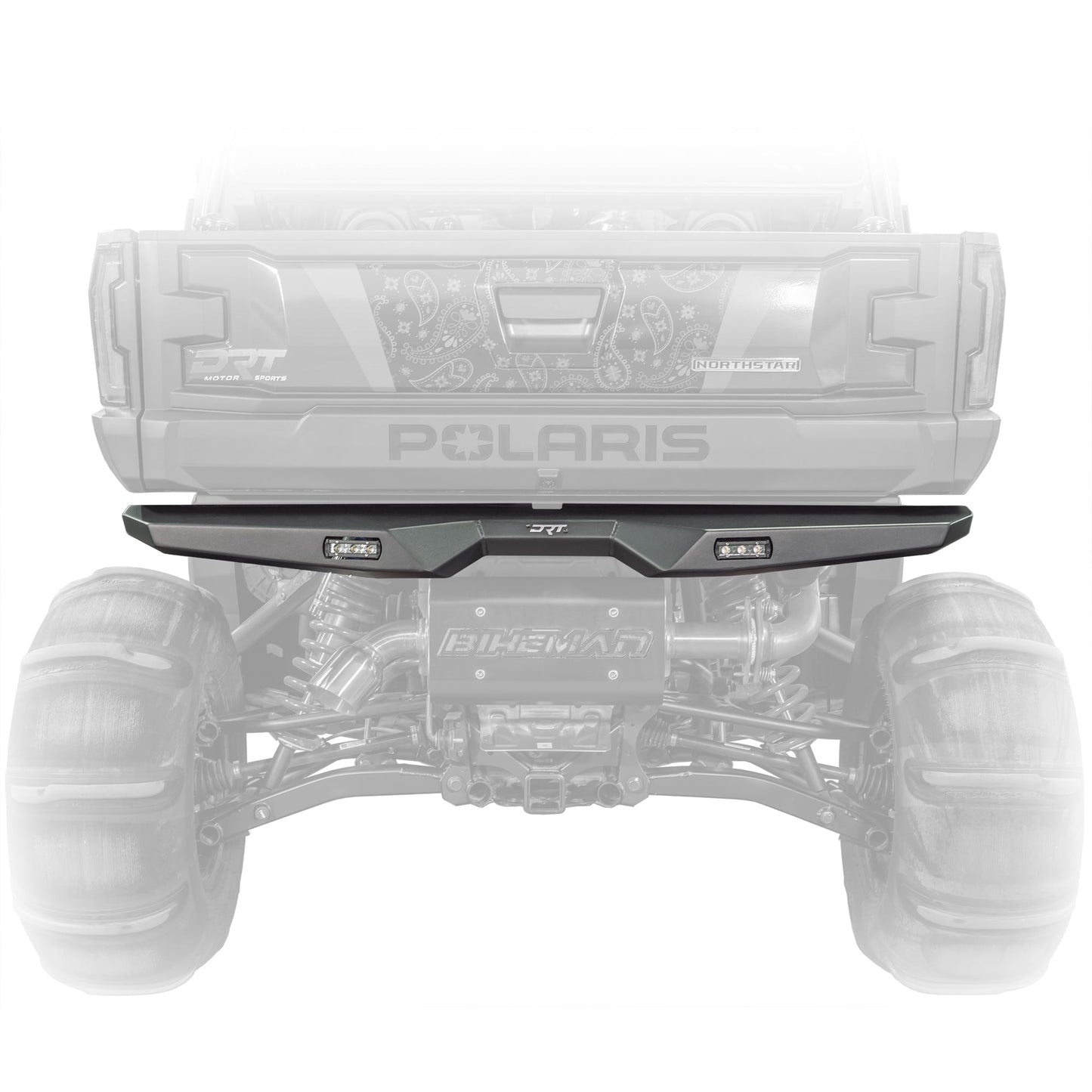 Polaris Xpedition rear bumper installed on vehicle