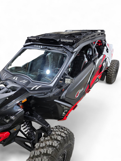 2024+ Can Am Maverick R Max Roof Rack (Works with Can-am Hood Scoop)