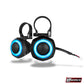 Universal 1" Cage-Pod Tweeters w/RGB Ring for UTV Audio Systems