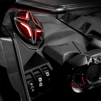 2017-2026 Can-Am® Maverick X3 Front-Dash 6.5" Speaker-Panels