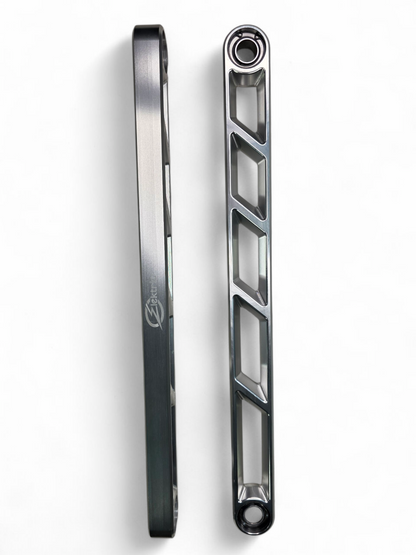 2024+ Can Am Maverick R Rear Sway Bar Links Anodized Clear