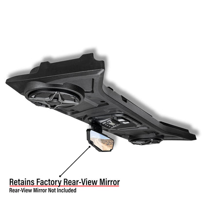 2024-2026 Polaris® RZR XP 1000 2-Speaker Overhead Soundbar w/MRB3S Bluetooth Radio and Built-in Dome Light