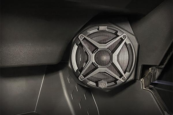 2017-2026 Plug-&-Play 6.5" Front-Kick Speaker-Pods Add-ons for SSV CanAm X3 Audio-Kits